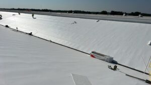 Completed commercial steep slope project by Commercial Roofing Rana in Memphis, TN